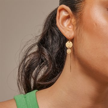 Enamel - Earring Annora - Guld